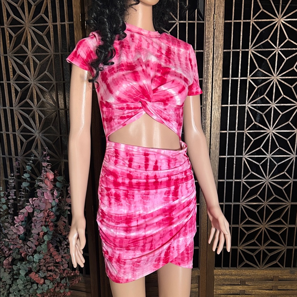 SUPER DOWN TIE DYE SUMMER DRESS